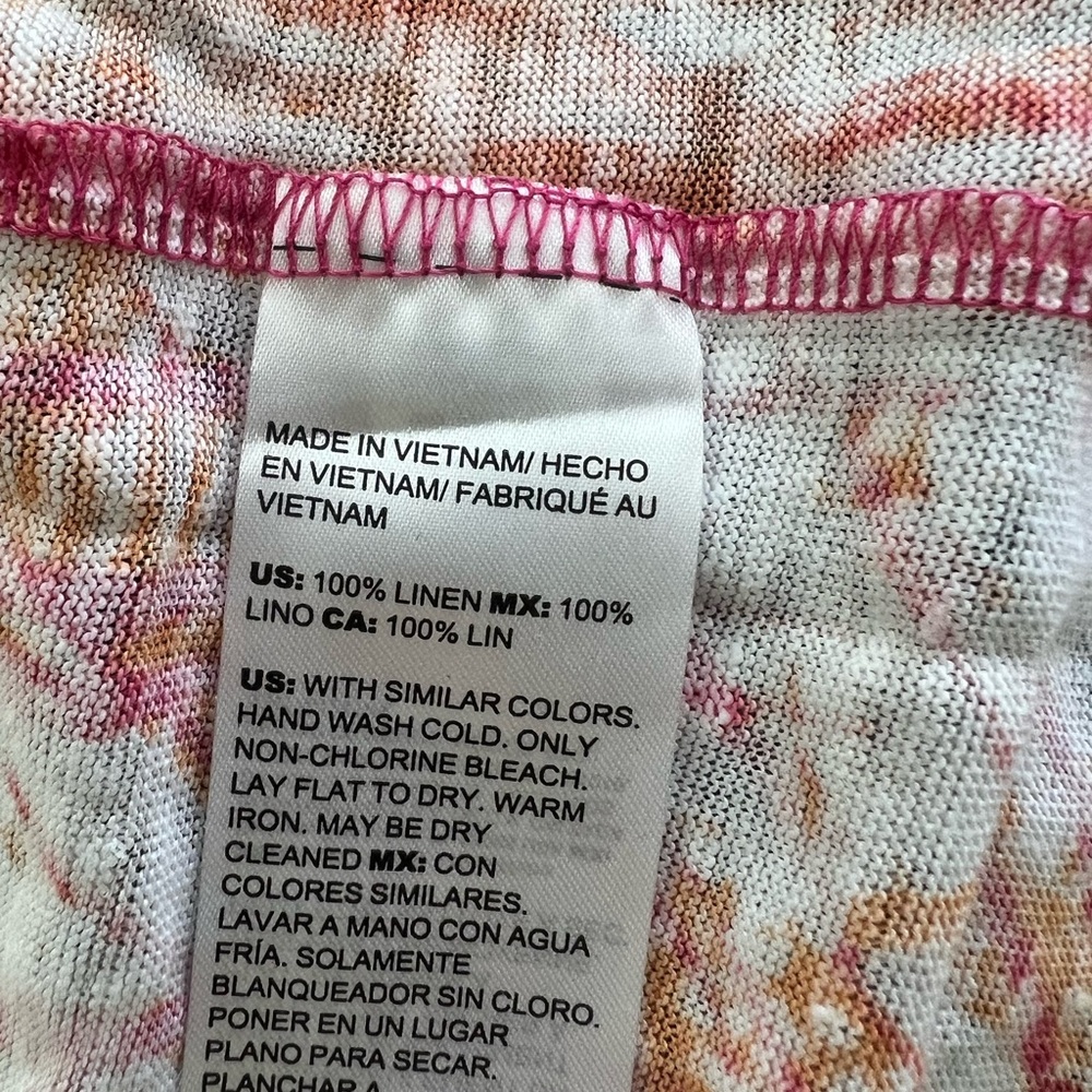 NEW Chico's Vibrant Multicolor light duster top - Picture 7 of 8